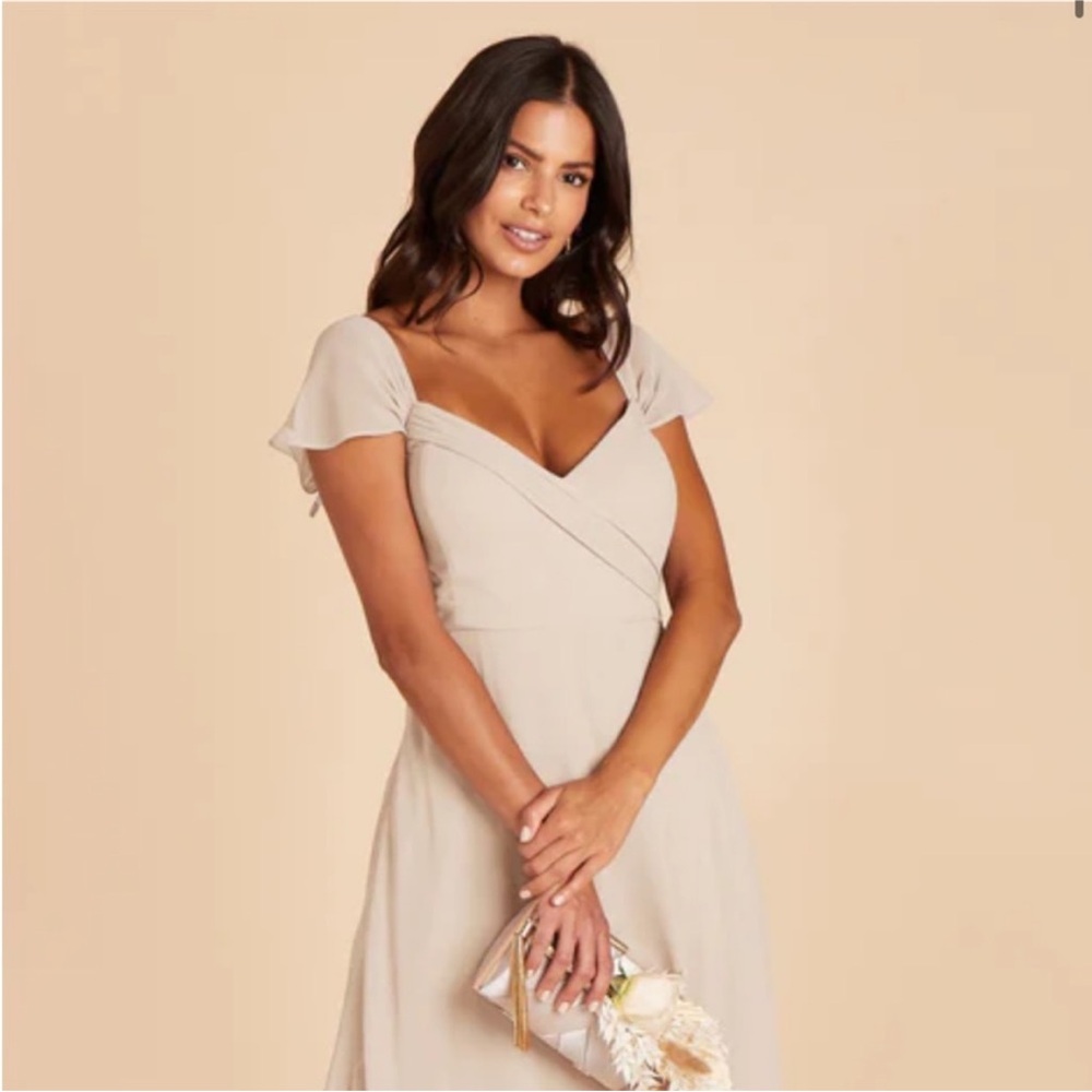 Spence Convertible Dress - Neutral Champagne